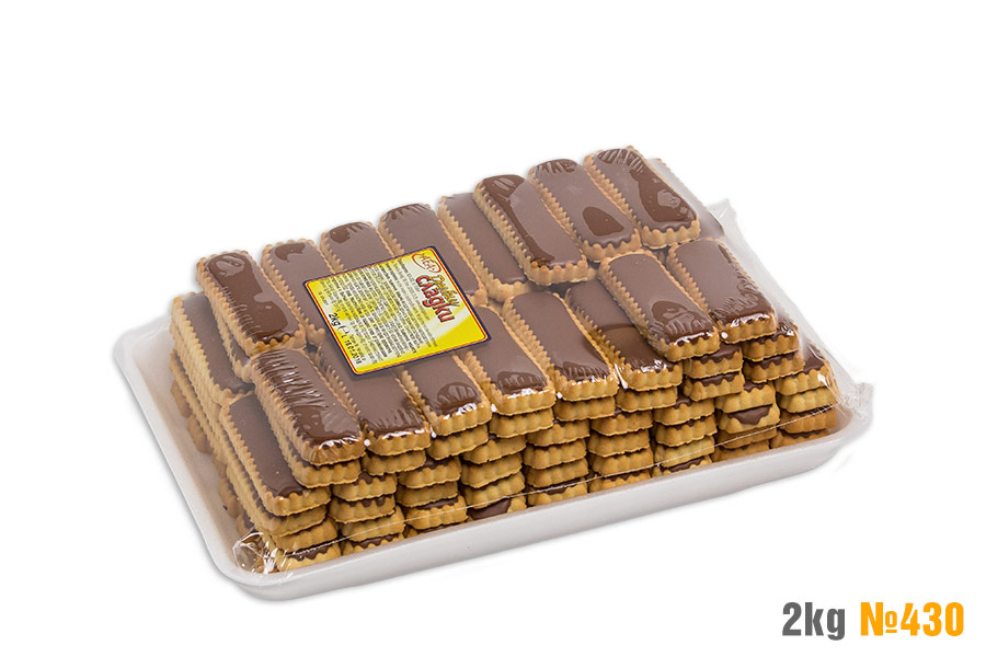 Cookies with cocoa cream (long) 3