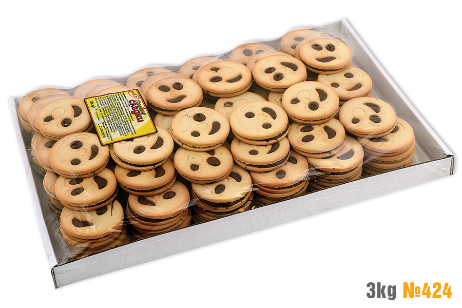 Smiley face sandwich cookies 4